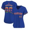 Royal Mexico Flag Custom Baseball Jersey