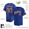 Royal Mexico Flag Serape Pattern Custom Baseball Jersey