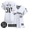 Women's Dodgers Mexico 2025 LA Gothic Style Patch Vapor Premier Limited Jersey - All Stitched