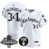 Men's Dodgers 2025 LA Gothic Style Patch Vapor Premier Limited Jersey - All Stitched