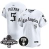 Men's Dodgers 2025 LA Gothic Style Patch Vapor Premier Limited Jersey - All Stitched