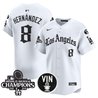 Men's Dodgers 2025 LA Gothic Style Patch Vapor Premier Limited Jersey - All Stitched