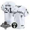 Men's Dodgers 2025 LA Gothic Style Patch Vapor Premier Limited Jersey - All Stitched