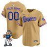 Texas Rangers - Rangers Captain Patch Vapor Premier Limited Custom Jersey - All Stitched