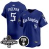 Men's Dodgers 2025 LA Gothic Style Vapor Premier Limited Jersey - All Stitched