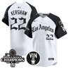 Men's Dodgers 2025 LA Gothic Style Vapor Premier Limited Jersey - All Stitched