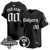 Dodgers 2025 LA Gothic Style Vapor Premier Limited Custom Jersey V2 - All Stitched
