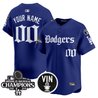 Dodgers 2025 LA Gothic Style Vapor Premier Limited Custom Jersey V2 - All Stitched