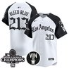 Men's Dodgers 2025 LA Gothic Style Vapor Premier Limited Jersey - All Stitched