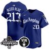 Men's Dodgers 2025 LA Gothic Style Vapor Premier Limited Jersey - All Stitched