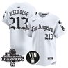 Men's Dodgers 2025 LA Gothic Style Vapor Premier Limited Jersey - All Stitched