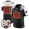Men's San Francisco 49ers 80th Anniversary Patch Vapor Limited Jersey - Rivalries Edition - All Stitched