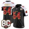 Men's San Francisco 49ers 80th Anniversary Patch Vapor Limited Jersey - Rivalries Edition - All Stitched