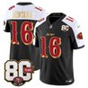 Men's San Francisco 49ers 80th Anniversary Patch Vapor Limited Jersey - Rivalries Edition - All Stitched