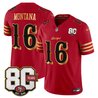 Men's San Francisco 49ers 80th Anniversary Patch Vapor Limited Jersey - Rivalries Edition - All Stitched
