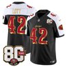 Men's San Francisco 49ers 80th Anniversary Patch Vapor Limited Jersey - Rivalries Edition - All Stitched