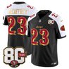 Men's San Francisco 49ers 80th Anniversary Patch Vapor Limited Jersey - Rivalries Edition - All Stitched