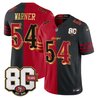 Men's San Francisco 49ers 80th Anniversary Patch Vapor Limited Jersey - Rivalries Edition - All Stitched