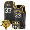 Men's New York Knicks 2026 Finals Swingman Jersey - 250 America Patch - All Stitched
