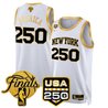 Men's New York Knicks 2026 Finals Swingman Jersey - 250 America Patch - All Stitched