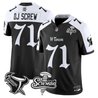 Men's Houston Texans DJ Screw Vapor Limited Jersey - Gothic Edition - All Stitched