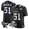 Men's Houston Texans DJ Screw Vapor Limited Jersey - Gothic Edition - All Stitched