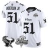 Men's Houston Texans DJ Screw Vapor Limited Jersey - Gothic Edition - All Stitched