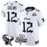 Men's Houston Texans DJ Screw Vapor Limited Jersey - Gothic Edition - All Stitched