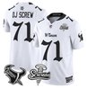 Men's Houston Texans DJ Screw Vapor Limited Jersey - Gothic Edition - All Stitched