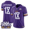 Men's Minnesota Vikings Norse Heritage Edition Kings Of The North Patch Vapor Limited Jersey - All Stitched