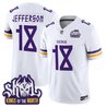 Men's Minnesota Vikings Norse Heritage Edition Kings Of The North Patch Vapor Limited Jersey - All Stitched