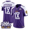 Men's Minnesota Vikings Norse Heritage Edition Kings Of The North Patch Vapor Limited Jersey - All Stitched