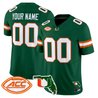 Miami Hurricanes 2026 Florida Patch Vapor Limited Custom Jersey - All Stitched
