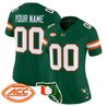 Miami Hurricanes 2026 Florida Patch Vapor Limited Custom Jersey - All Stitched