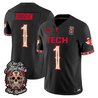 Men's Texas Tech Red Raiders Día de los Muertos Vapor Limited Jersey - All Stitched