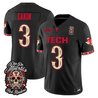 Men's Texas Tech Red Raiders Día de los Muertos Vapor Limited Jersey - All Stitched