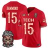 Men's Texas Tech Red Raiders Día de los Muertos Vapor Limited Jersey - All Stitched