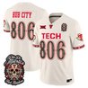 Men's Texas Tech Red Raiders Día de los Muertos Vapor Limited Jersey - All Stitched