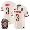 Men's Texas Tech Red Raiders Día de los Muertos Vapor Limited Jersey - All Stitched