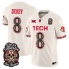 Men's Texas Tech Red Raiders Día de los Muertos Vapor Limited Jersey - All Stitched