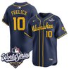 Men's Milwaukee Brewers 2026 World Series Vapor Premier Limited Jersey V2 - All Stitched