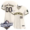 Milwaukee Brewers 2026 World Series Vapor Premier Limited Custom Jersey - All Stitched