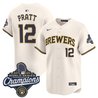 Men's Milwaukee Brewers 2026 World Series Champions Vapor Premier Limited Jersey - All Stitched