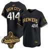Men's Milwaukee Brewers 2026 World Series Champions Vapor Premier Limited Jersey - All Stitched