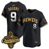 Men's Milwaukee Brewers 2026 World Series Champions Vapor Premier Limited Jersey - All Stitched