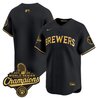 Men's Milwaukee Brewers 2026 World Series Champions Vapor Premier Limited Jersey - All Stitched