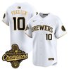 Men's Milwaukee Brewers 2026 World Series Champions Vapor Premier Limited Jersey - All Stitched