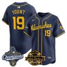 Men's Milwaukee Brewers 2026 World Series Champions Vapor Premier Limited Jersey - Bob Uecker Patch - All Stitched