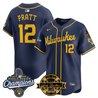 Men's Milwaukee Brewers 2026 World Series Champions Vapor Premier Limited Jersey - Bob Uecker Patch - All Stitched