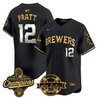 Men's Milwaukee Brewers 2026 World Series Champions Vapor Premier Limited Jersey - Bob Uecker Patch - All Stitched